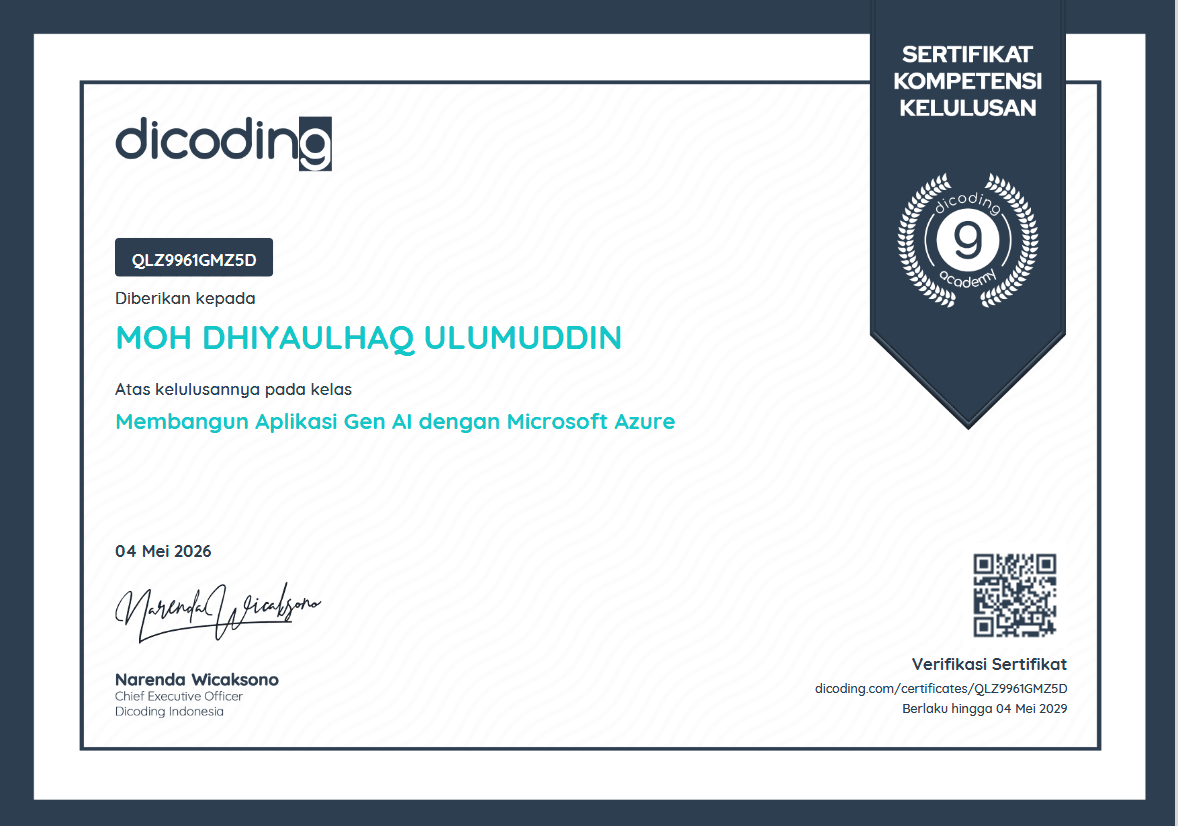 Aplikasi GenAI Microsoft Azure